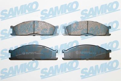 Комплект тормозных колодок, дисковый тормоз SAMKO 5SP379
