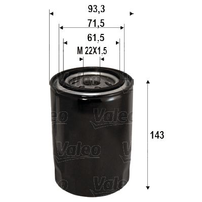 Масляный фильтр VALEO 586113