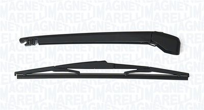 Stikla tīrītāju sviru kompl., Stiklu tīrīšanas sistēma MAGNETI MARELLI 000723180065