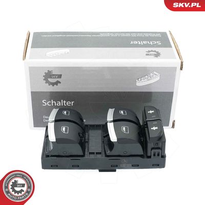 Выключатель, стеклолодъемник ESEN SKV 37SKV472