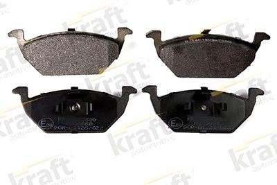 Bremžu uzliku kompl., Disku bremzes KRAFT AUTOMOTIVE 6000380