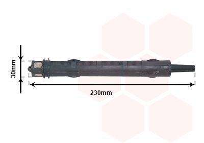 Осушитель, кондиционер VAN WEZEL 4300D431