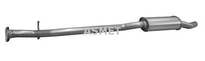 Средний глушитель выхлопных газов ASMET 14.051