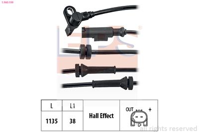 Devējs, Riteņu griešanās ātrums EPS 1.960.199