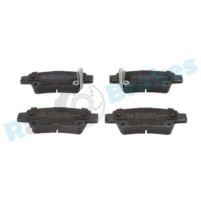 Bremžu uzliku kompl., Disku bremzes RAP BRAKES R-P1336