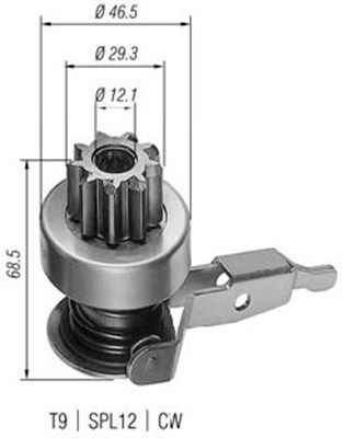 Zobrats, Starteris MAGNETI MARELLI 940113020406