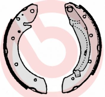 Комплект тормозных колодок BREMBO S 61 522