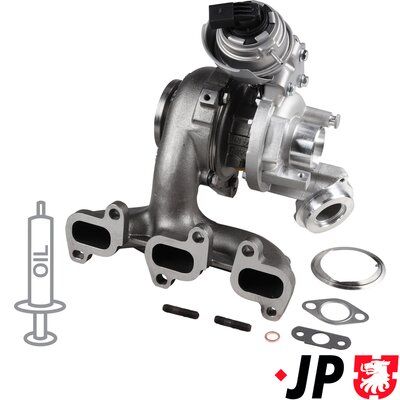 Kompresors, Turbopūte JP GROUP 1117407900