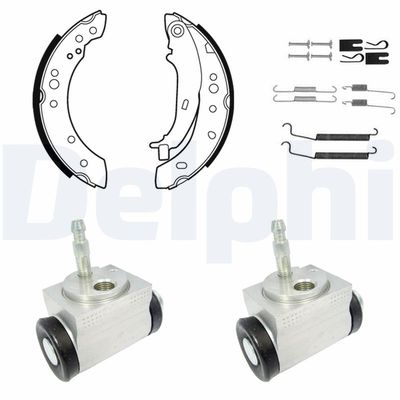 Комплект тормозных колодок DELPHI KP1141