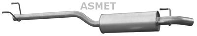 Глушитель выхлопных газов конечный ASMET 02.060