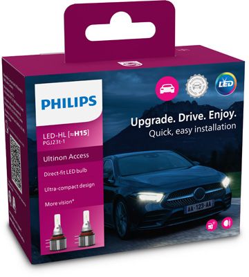 Kvēlspuldze, Tālās gaismas lukturis PHILIPS 11580U2500CX