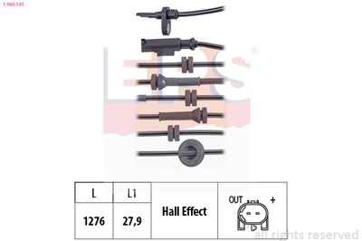 Devējs, Riteņu griešanās ātrums EPS 1.960.141