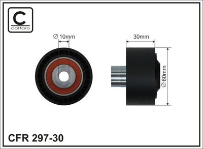 Parazīt-/Vadrullītis, Ķīļrievu siksna CAFFARO 297-30