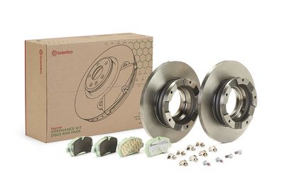 Bremžu komplekts, Disku bremzes BREMBO KT 10 013