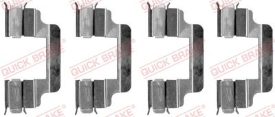 Piederumu komplekts, Disku bremžu uzlikas QUICK BRAKE 109-1230