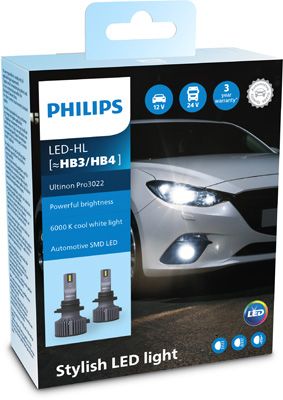 Kvēlspuldze, Tālās gaismas lukturis PHILIPS 11005U3022X2