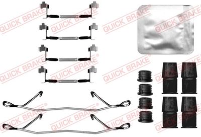 Piederumu komplekts, Disku bremžu uzlikas QUICK BRAKE 109-0216