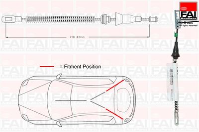 Trose, Stāvbremžu sistēma FAI AutoParts FBC0078
