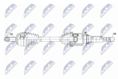 Приводной вал NTY NPW-FT-095