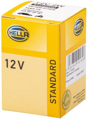 HELLA 8GA007997081 Kvēlspuldze, Instrumentu paneļa apgaismojums