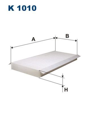Filtrs, Salona telpas gaiss FILTRON K 1010