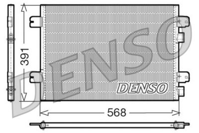 Конденсатор, кондиционер DENSO DCN23011
