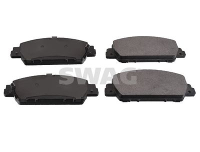 Bremžu uzliku kompl., Disku bremzes SWAG 33 10 6518