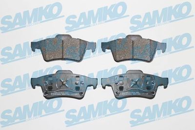 Комплект тормозных колодок, дисковый тормоз SAMKO 5SP1189