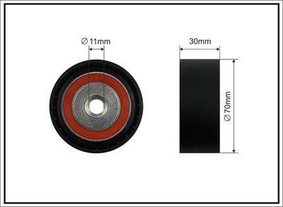 Parazīt-/Vadrullītis, Ķīļrievu siksna CAFFARO 500728