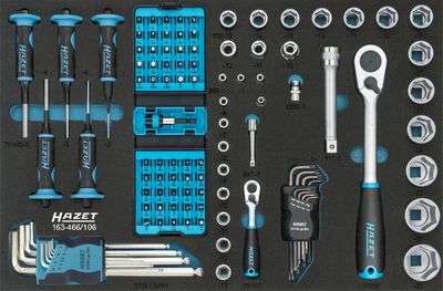 Instrumentu komplekts HAZET 163-466/106