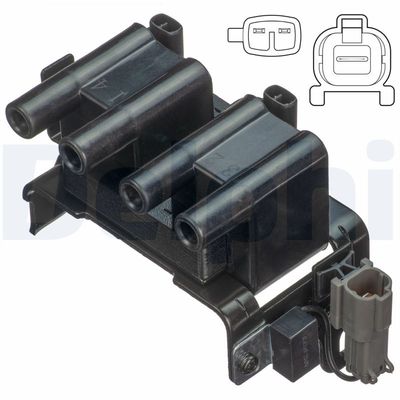 Катушка зажигания DELPHI GN10837-12B1