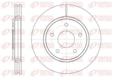 Тормозной диск REMSA 61724.10