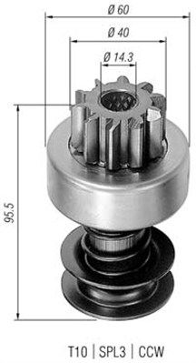 Zobrats, Starteris MAGNETI MARELLI 940113020105