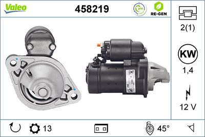 Starteris VALEO 458219