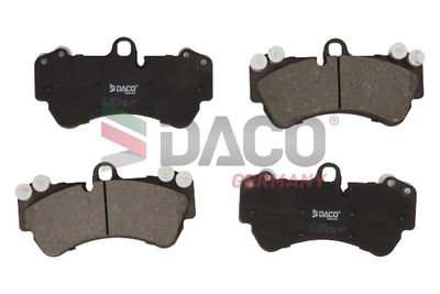 Комплект тормозных колодок, дисковый тормоз DACO 322901