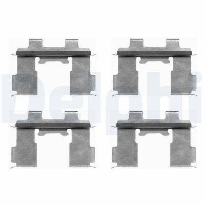 Piederumu komplekts, Disku bremžu uzlikas DELPHI LX0392