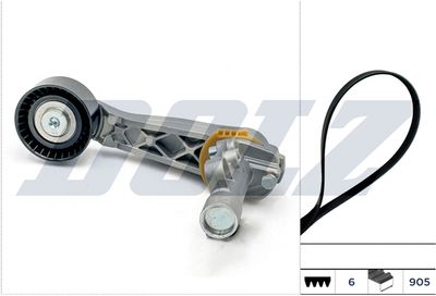 Комплект ремня ГРМ DOLZ SKD208A