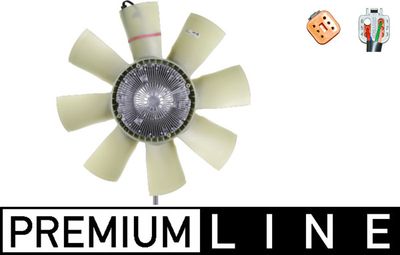 Вентилятор, охлаждение двигателя MAHLE CFF 423 000P