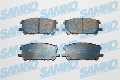 Комплект тормозных колодок, дисковый тормоз SAMKO 5SP1368