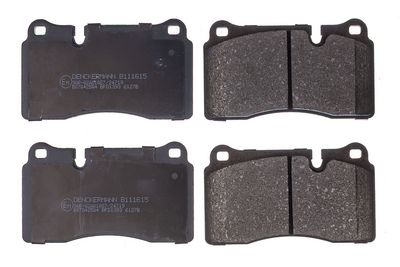 Bremžu uzliku kompl., Disku bremzes DENCKERMANN B111615