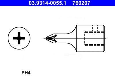 Muciņatslēga ATE 03.9314-0055.1