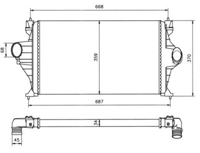 Starpdzesētājs NRF 30802