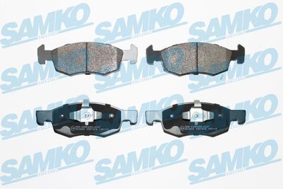 Bremžu uzliku kompl., Disku bremzes SAMKO 5SP1976