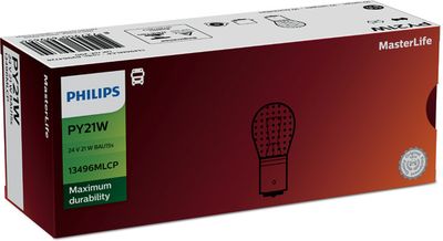 Kvēlspuldze, Pagriezienu signāla lukturis PHILIPS 13496MLCP