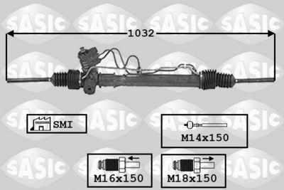Stūres mehānisms SASIC 7006121