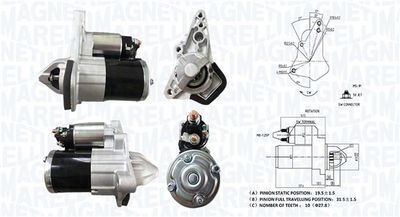 Стартер MAGNETI MARELLI 063723537010