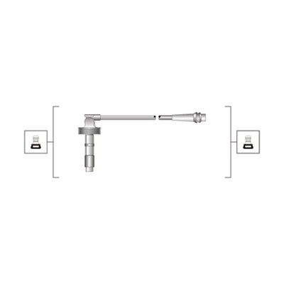 Augstsprieguma vadu komplekts MAGNETI MARELLI 941319170087