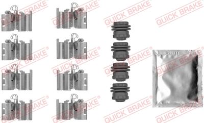 Комплектующие, колодки дискового тормоза QUICK BRAKE 109-0015