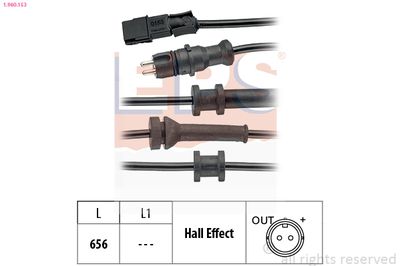 Devējs, Riteņu griešanās ātrums EPS 1.960.153