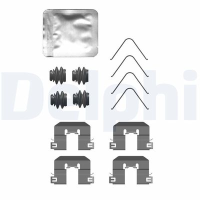 Piederumu komplekts, Disku bremžu uzlikas DELPHI LX0760